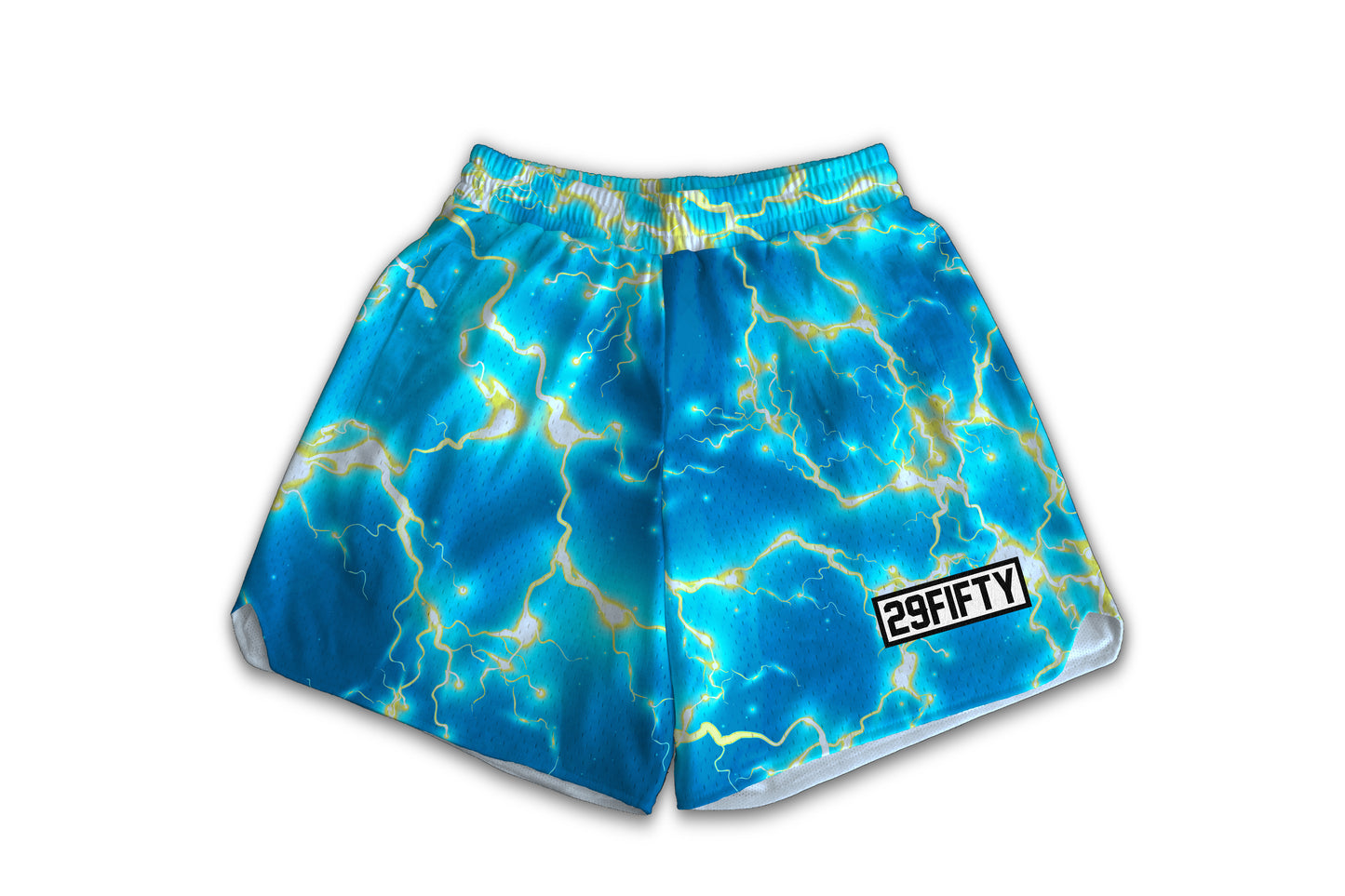 Game Shorts (Thunderstorm - Powder Blue)