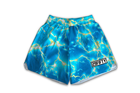 Game Shorts (Thunderstorm - Powder Blue)