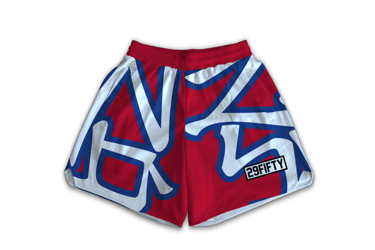 Action Shorts (Kawari - Red/Blue)