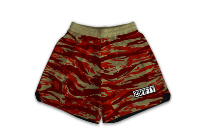 Tiger Camo - Red/Gold